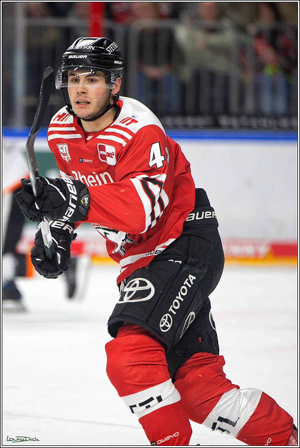 PENNY DEL; Koelner Haie- Loewen Frankfurt; Koeln, 18.12.2022